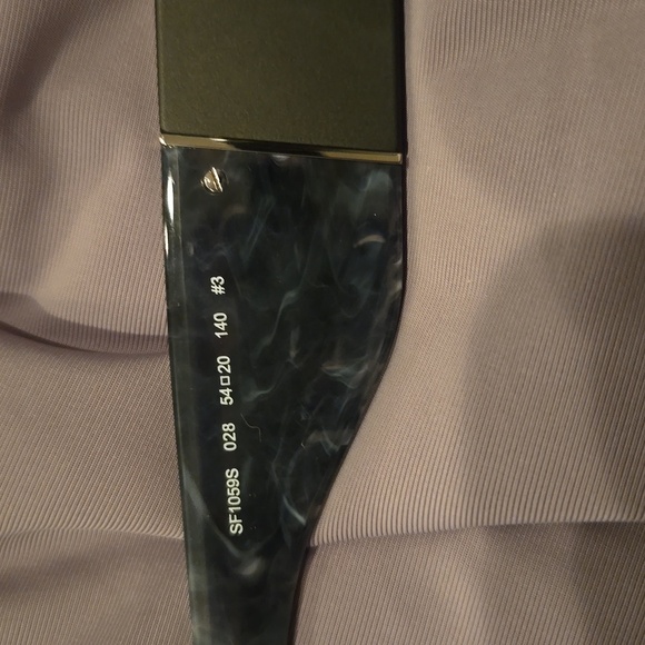 Ferragamo marble gray cat eye Sunglasses brand new in box - Picture 8 of 14